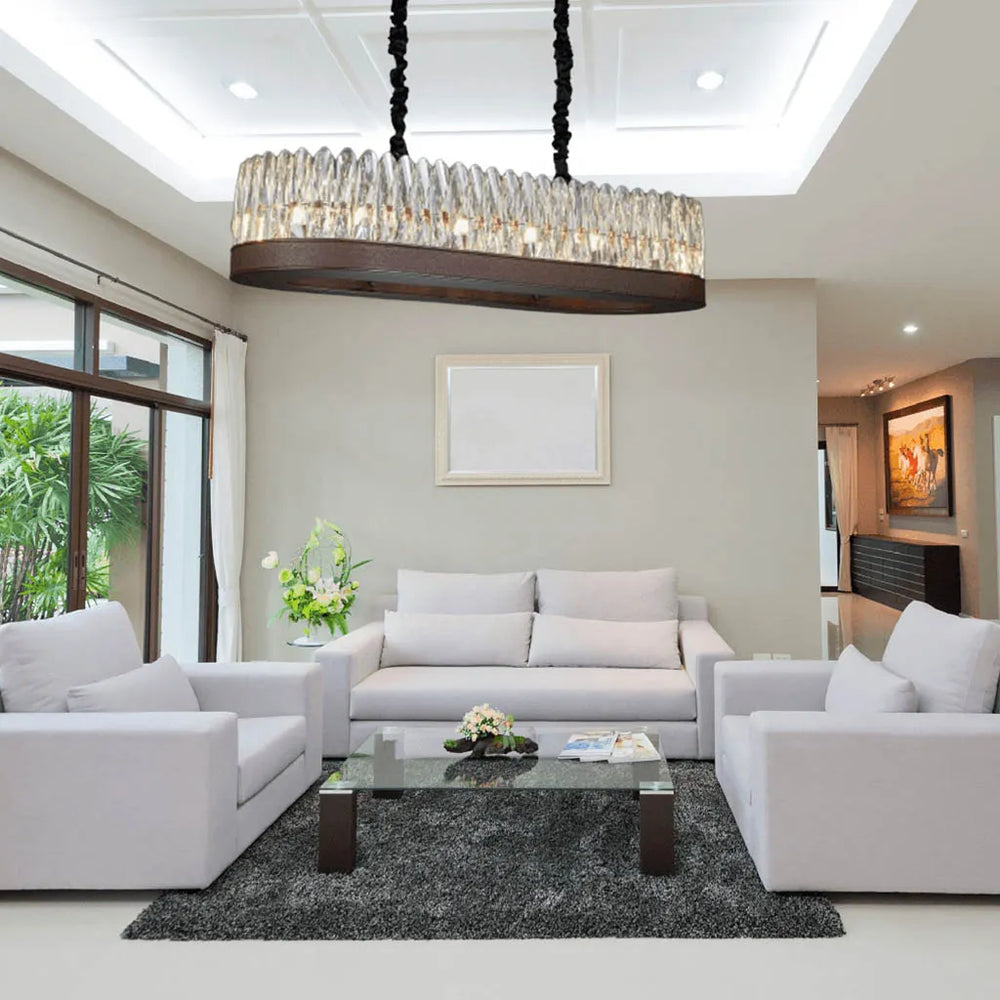 
                      
                        Horizon Gleam Modern Room Crystal Chandelier (SR1327/L900)
                      
                    