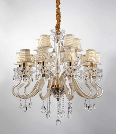 Textura Chandelier by Gloss(XQ6022) - Ashoka Lites