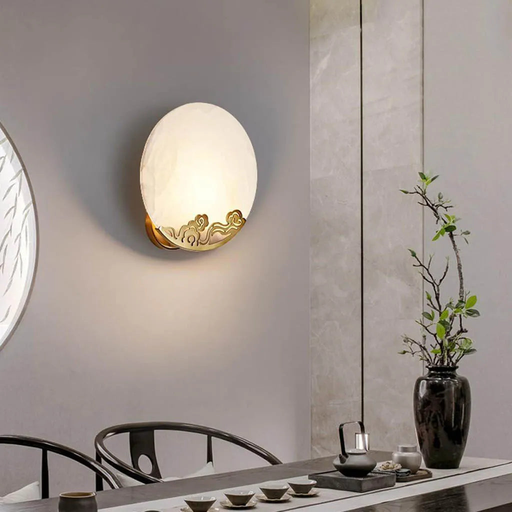 Gold Design Marble Bedside Wall Light by Gloss(XG7254)