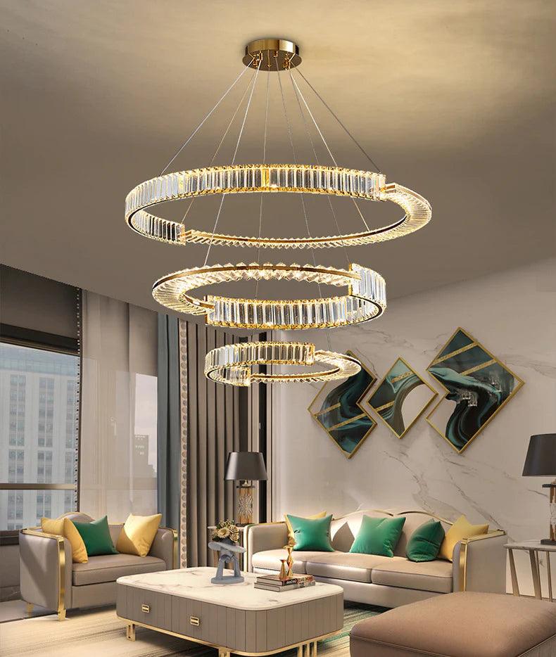 
                      
                        Arta Chandelier by Gloss (9023/3) - Ashoka Lites
                      
                    