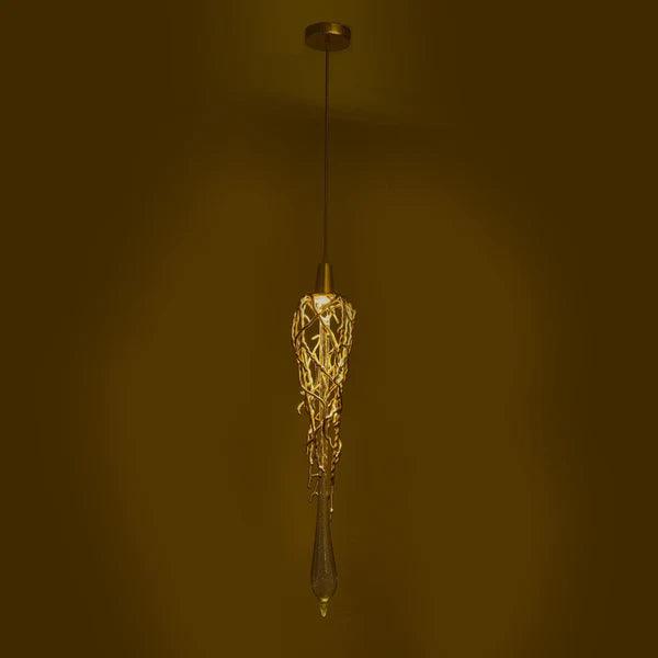 
                      
                        Aurum Cristallum Pendant Light (Single Piece) by Gloss (SR6002/1P) - Ashoka Lites
                      
                    