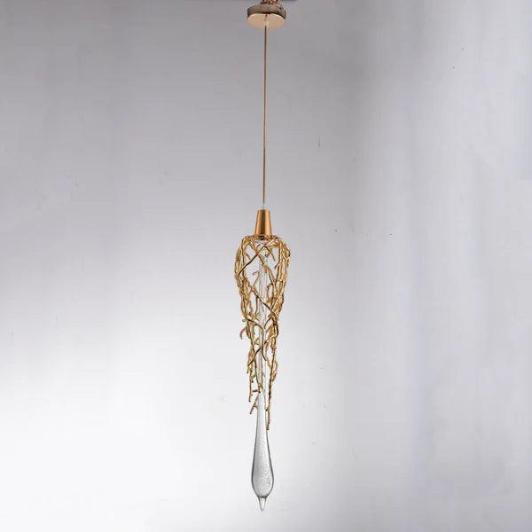 
                      
                        Aurum Cristallum Pendant Light (Single Piece) by Gloss (SR6002/1P) - Ashoka Lites
                      
                    