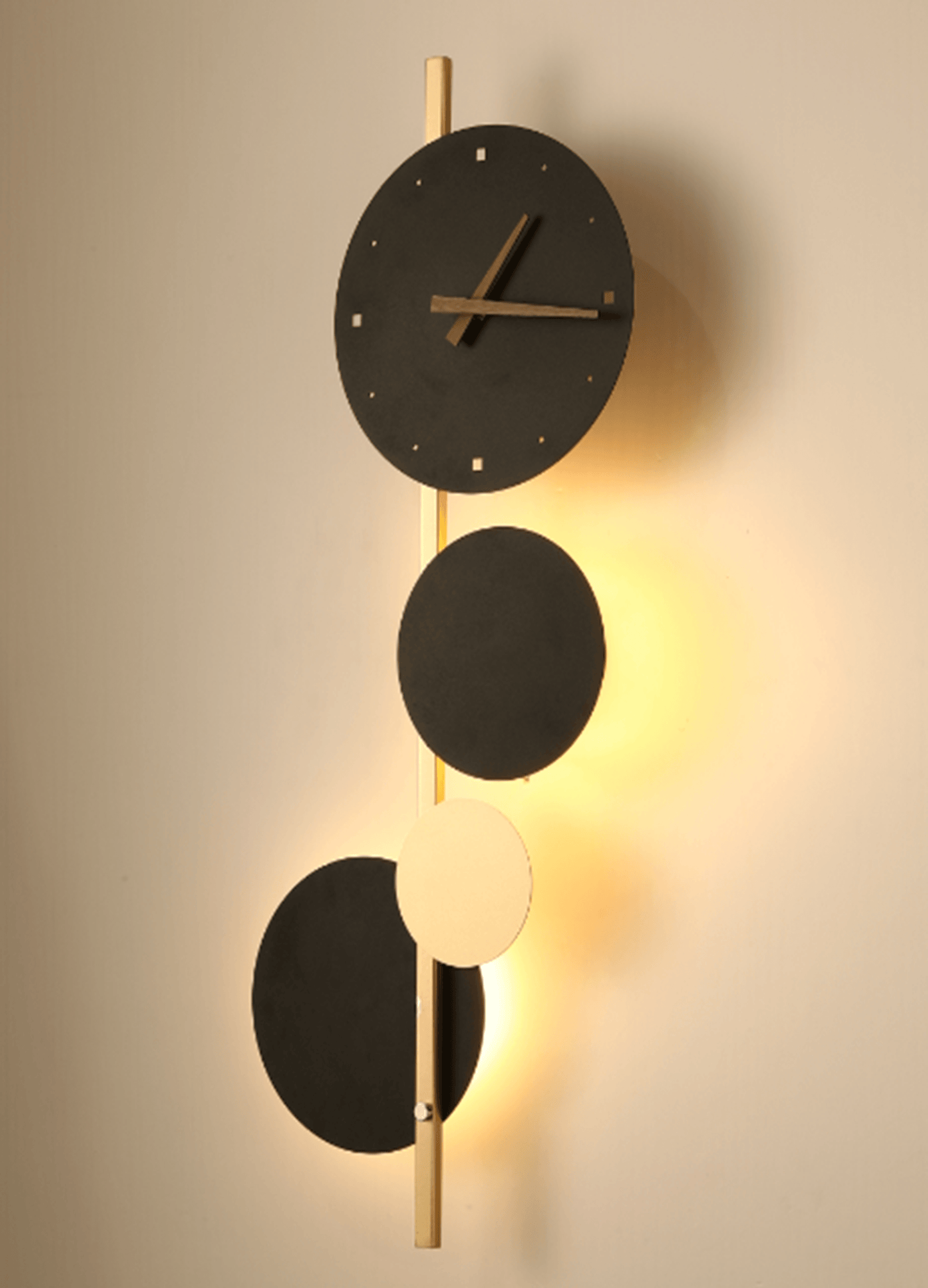 Creative Wall Clock by Gloss (9035) - Ashoka Lites