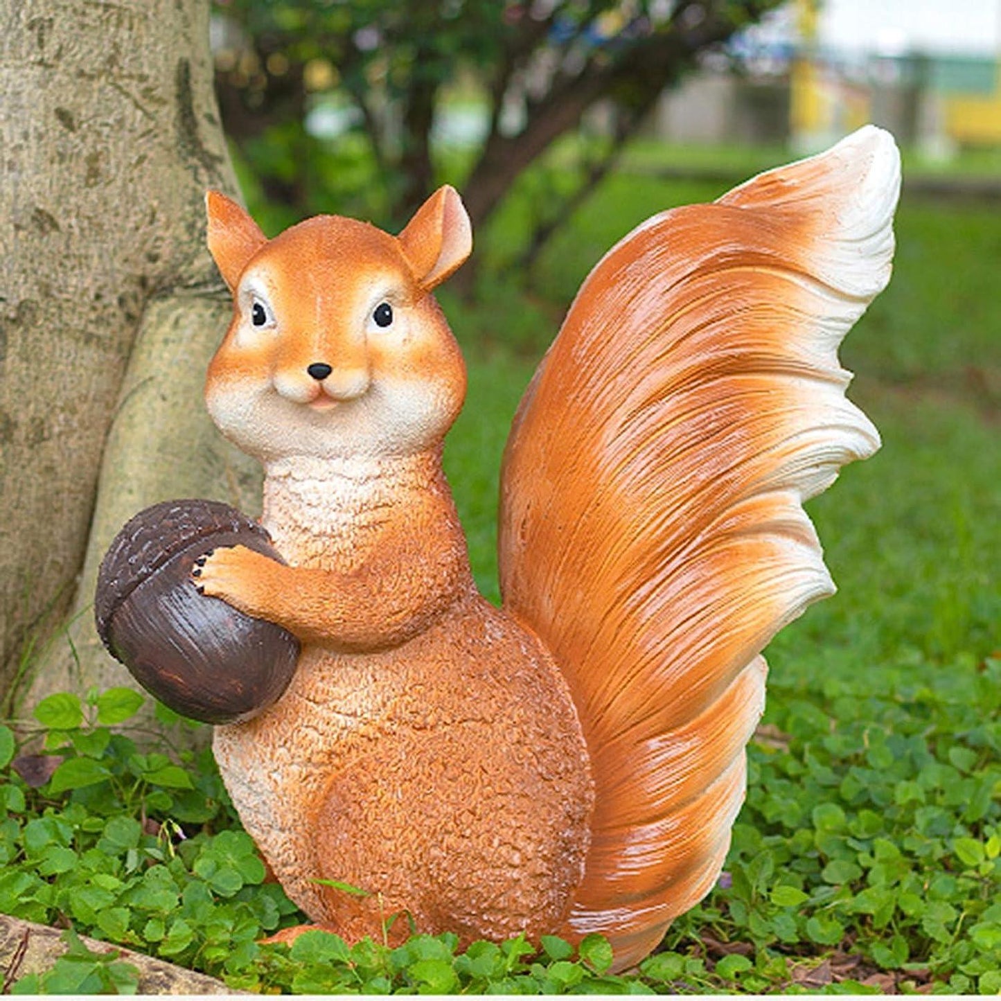 Cute Mini Squirrel Animal Miniature Decoration Outdoor Light by Gloss (9262) - Ashoka Lites