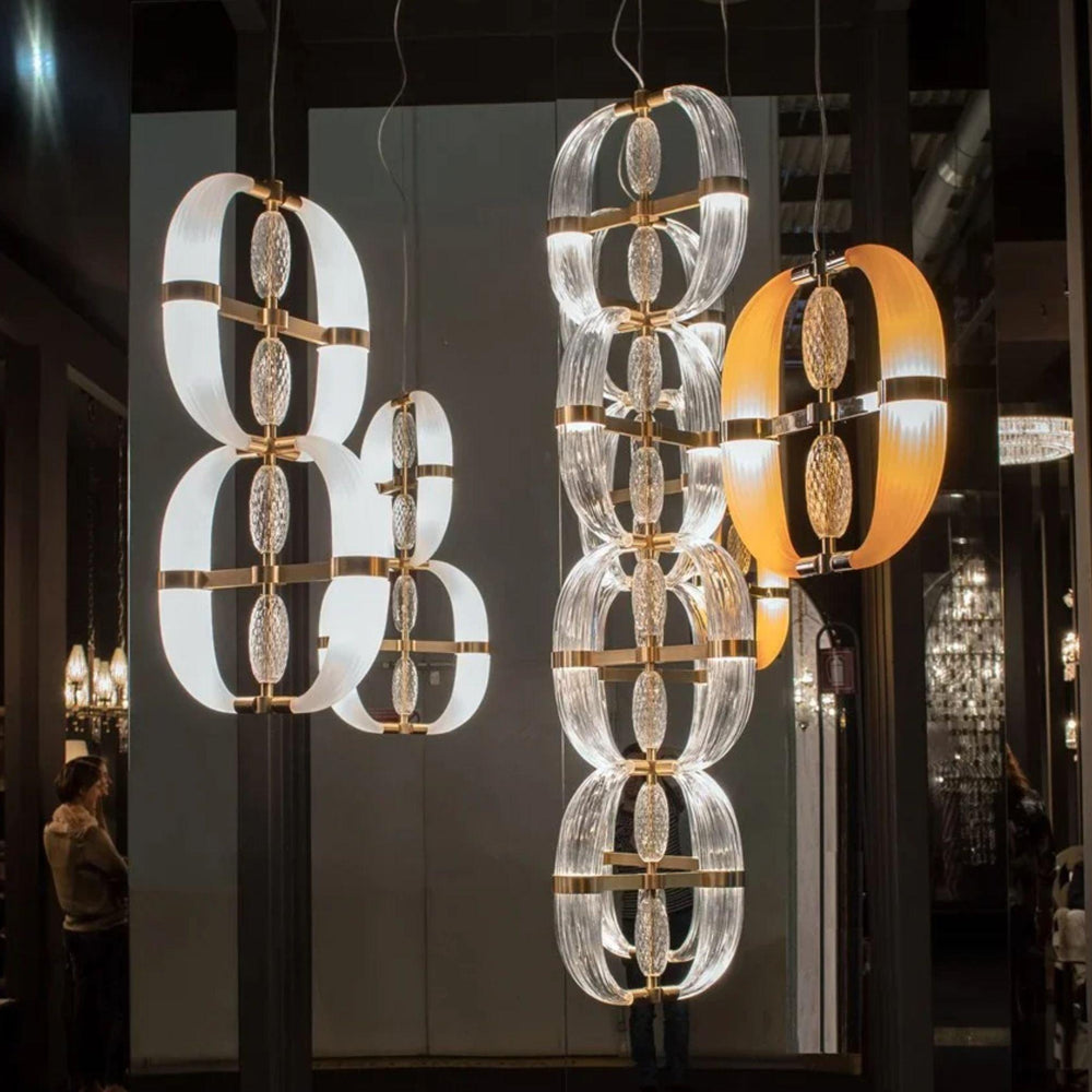 
                      
                        Finisa Chandelier by Gloss (9088) - Ashoka Lites
                      
                    