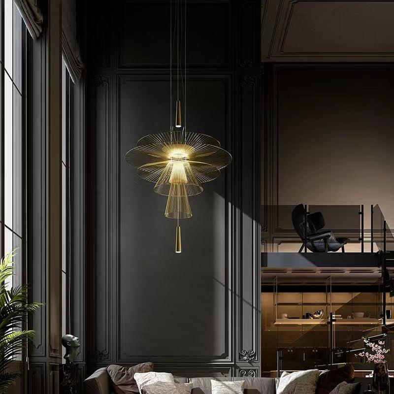 
                      
                        Luxury Pendant Light by Gloss (9586) - Ashoka Lites
                      
                    