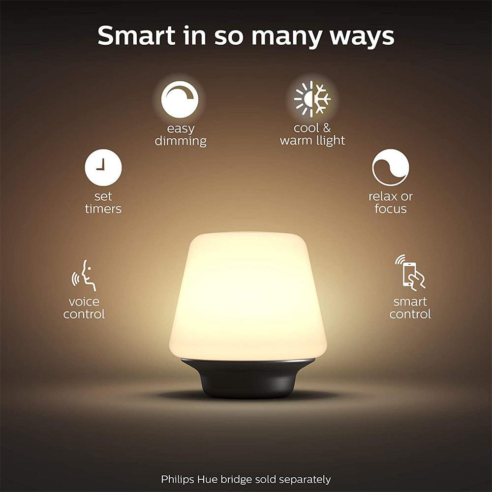 
                      
                        Hue White Ambiance Wellness Table Lamp Philips 40801 
                      
                    